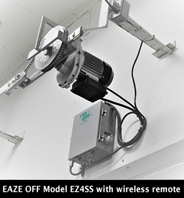EAZE OFF model EZ4SS wireless installed