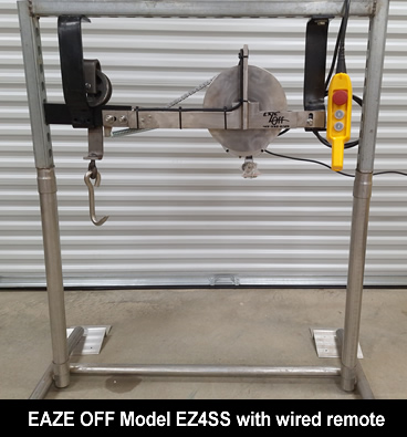 EAZE OFF EZ4SS with wired remote.