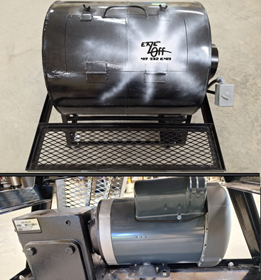 EAZE OFF 'Right-Height' Aluminum Hog Skinning Cradle